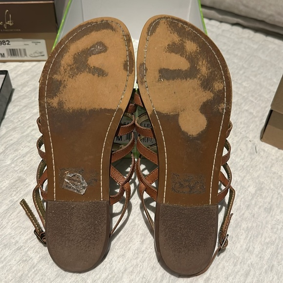 Sam Edelman Hamilton Sandal; size 8.5; brown in color - Picture 2 of 3